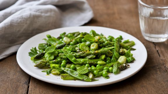 Recettes rapides autour des légumes verts du printemps