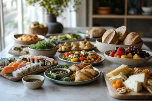 Comment composer un buffet mondial : association de saveurs et astuces pratiques