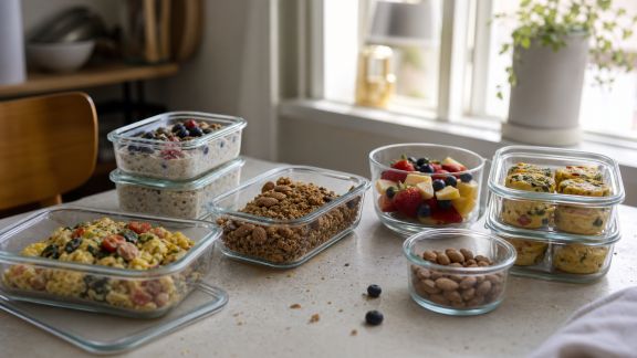Comment simplifier la préparation du petit-déjeuner avec le batch cooking