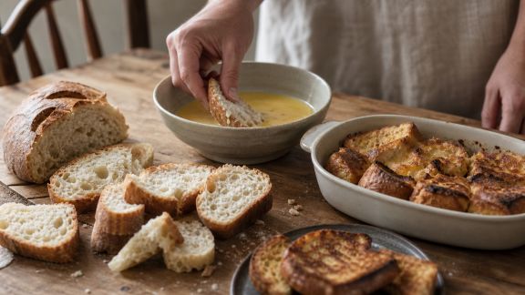 Recettes faciles à préparer avec du pain rassis