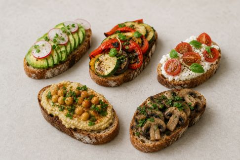 5 idées de tartines végétariennes rapides et gourmandes