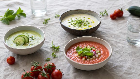 Voyager avec les soupes froides : recettes estivales d’ici et d’ailleurs