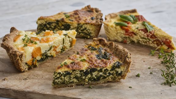 Tartes et quiches sans gluten : alternatives originales à tester