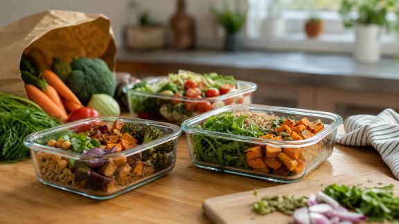 Batch cooking zéro déchet : limiter les emballages en cuisinant à l’avance
