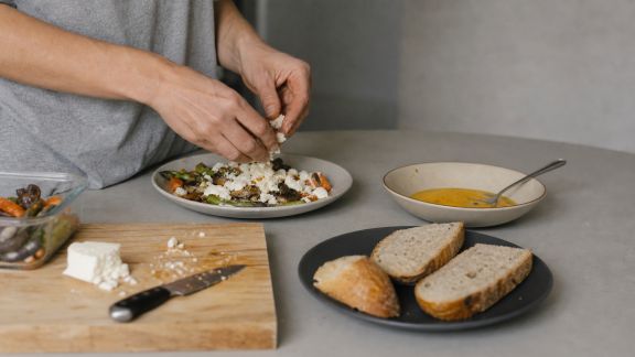 Cuisiner un dîner complet avec ce qu’on a dans le frigo