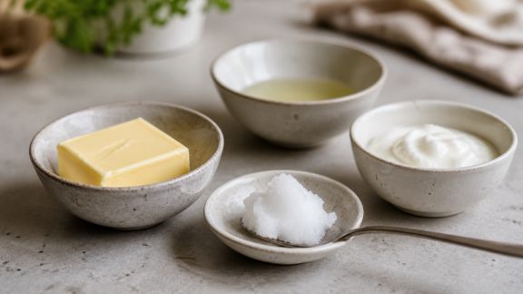 Alternatives au beurre : quelles matières grasses pour vos gâteaux