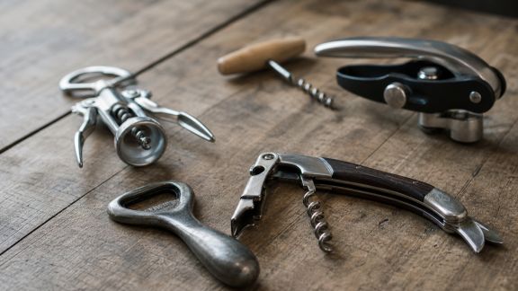 Tire-bouchons et ouvre-bouteilles : quels modèles allient simplicité et robustesse ?