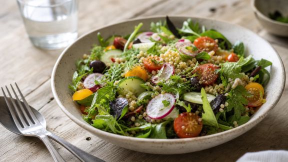 Salades complètes : composer avec les produits du marché
