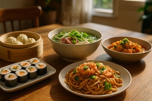 5 recettes emblématiques d’Asie à cuisiner chez soi