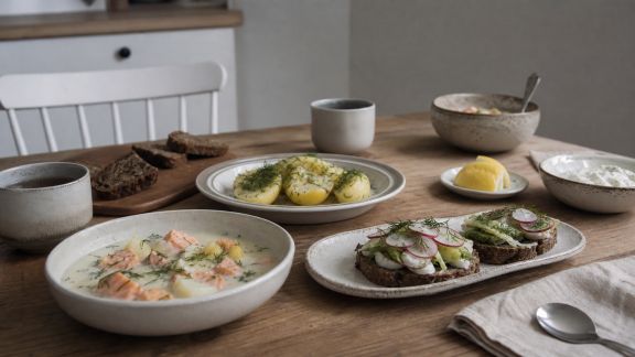 Focus sur la cuisine scandinave : repas simples et réconfortants