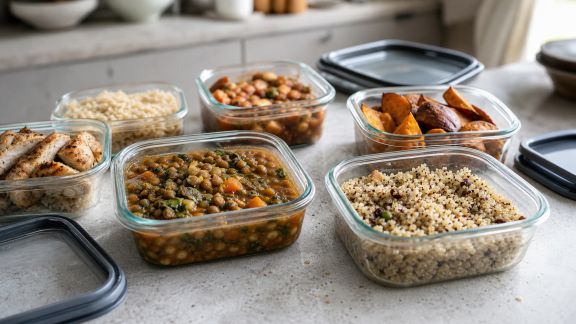 Batch cooking pour congélateur : organiser ses réserves sans gluten