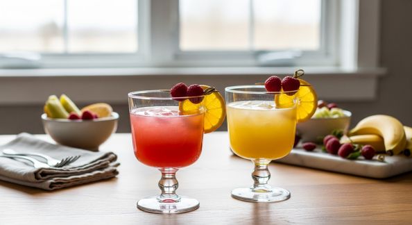 Cocktails pétillants sans alcool pour égayer vos brunchs